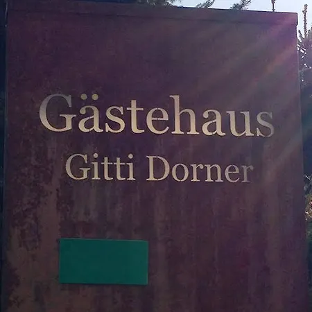 Gastehaus Gitti Dorner Отель типа 